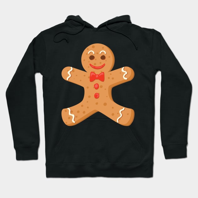 Gingerbread Boy Hoodie by SWON Design